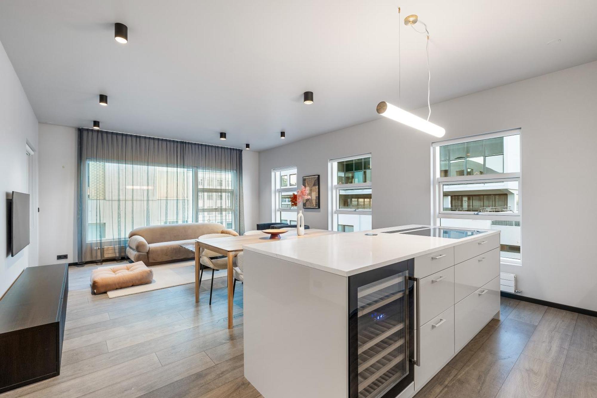 Harbour Lux 3Br & 2Ba In The Heart Of The City With Free Parking ريكيافيك المظهر الخارجي الصورة